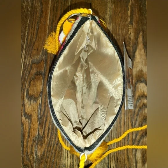 NWT! Colorful Handmade Mariposa Wayuu Butterfly Crossbody Clutch - Picture 9 of 15